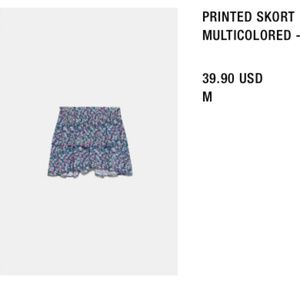 Medium Zara Floral Skort